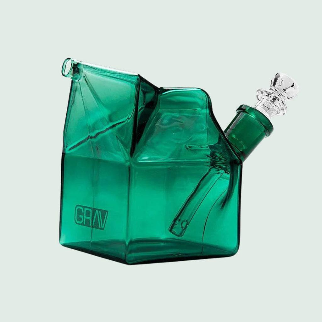 Grav - Milk Carton Bubbler €98,95 Bong in milk carton look