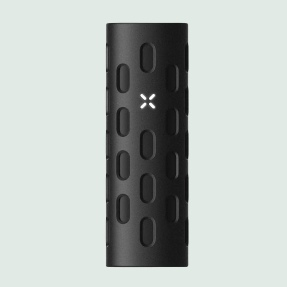 Die PAX Flow Grip Sleeve aus Silikon schützt vor Hitze, bietet besseren Halt und schützt den Vaporizer vor Kratzern – ideal für längere Sessions!