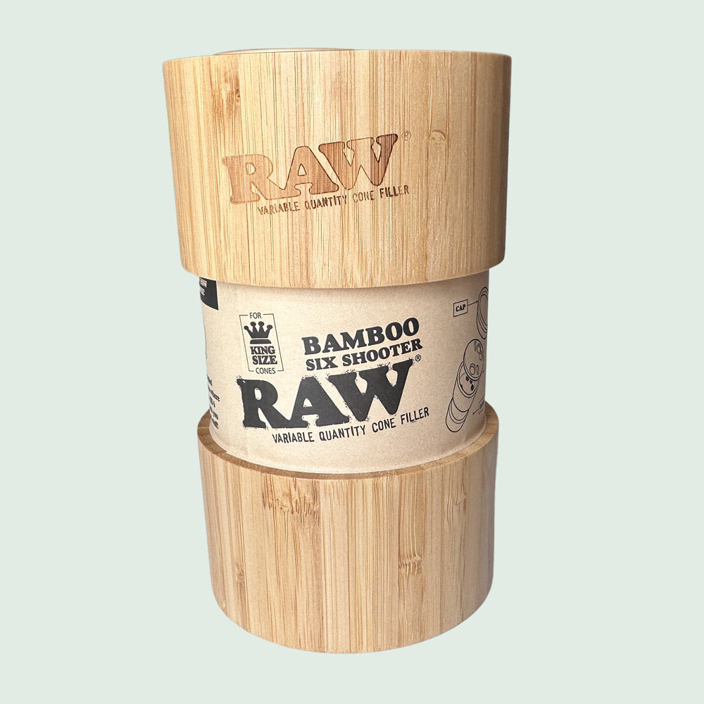 RAW Bamboo Six-Shooter - only 32,95€ - for King Size cones