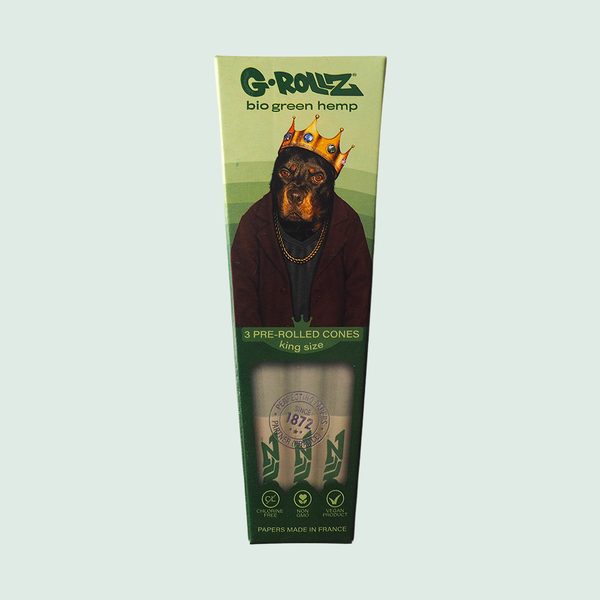 G-ROLLZ - ​​Pack of 3 Green Hemp 