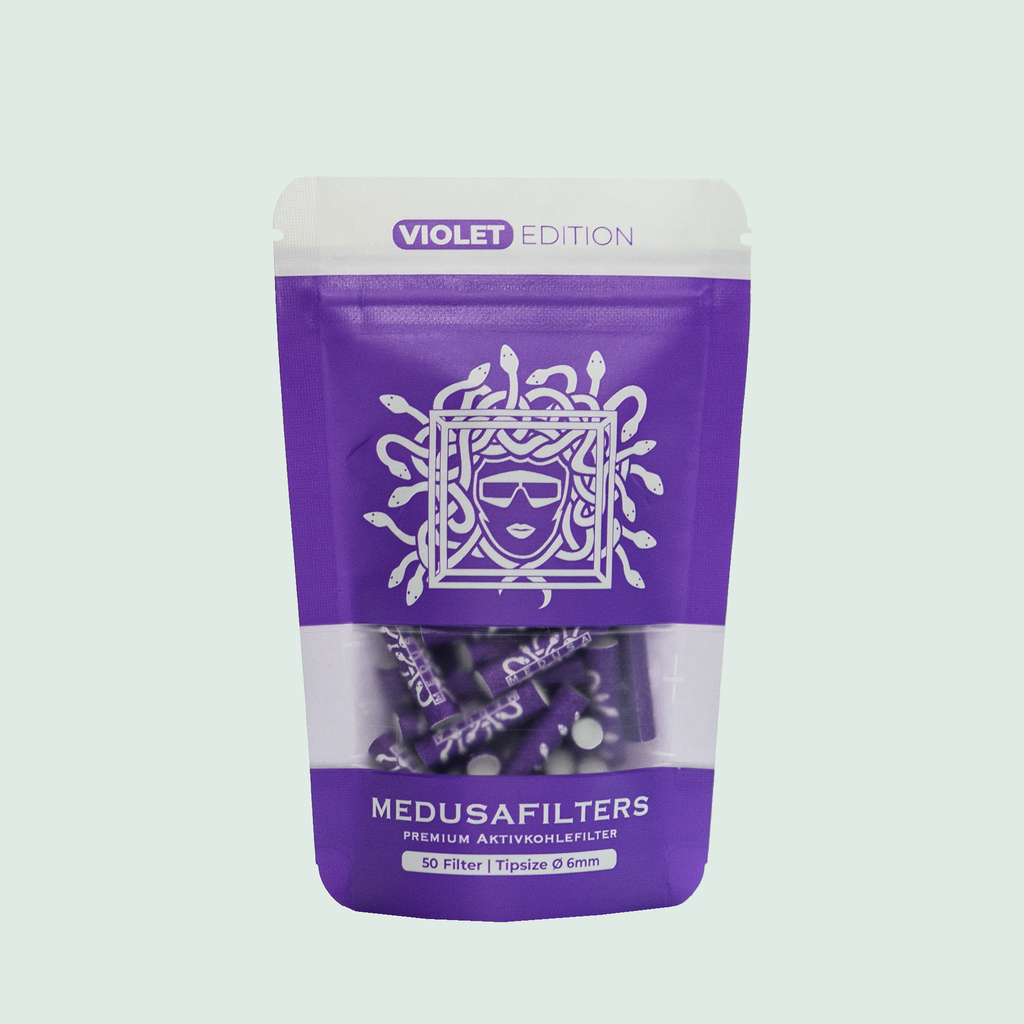Aktivkohlefilter 6mm von Medusa 50er "Violet Edition"