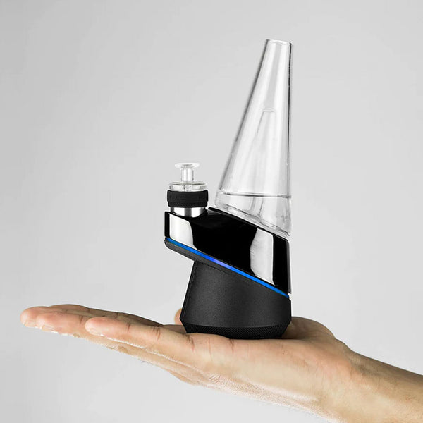 The Peak Black by PUFFCO: Vaporizer made of hand-blown borosilicate glass