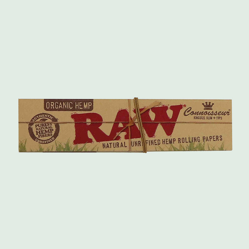 RAW King Size CONNOISSEUR Papers + Tips booklet