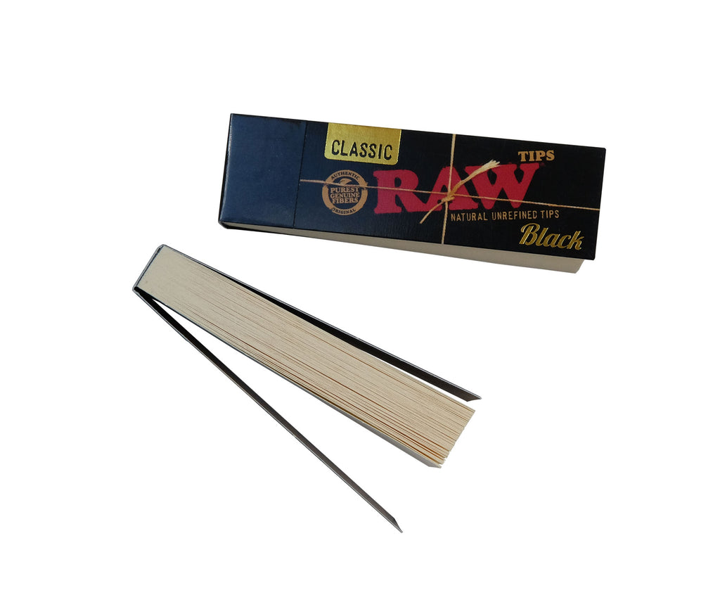 RAW SPIRIT BOX Wooden Rolling Tray Box With Cones, Papers and Tips